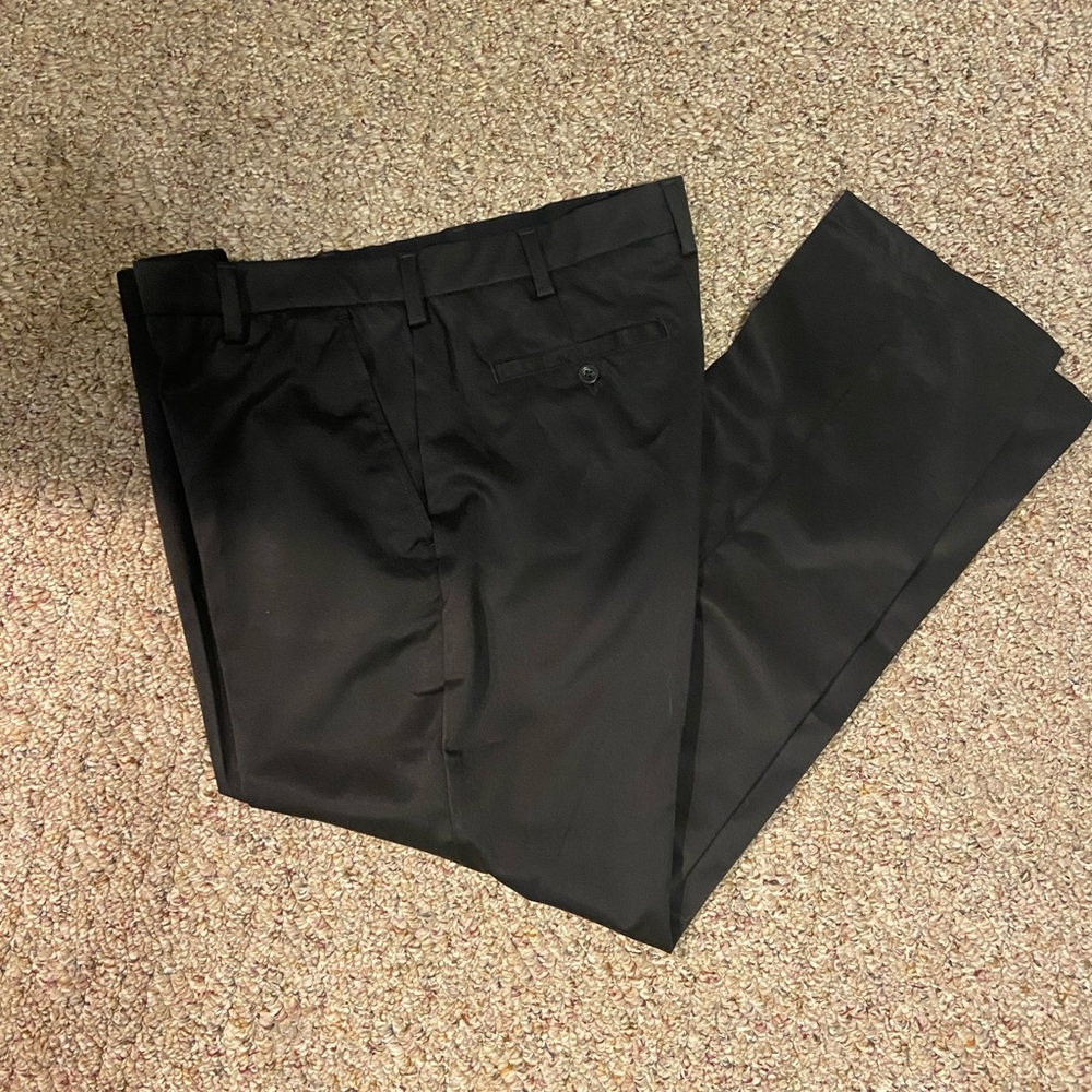 Men’s new black dress pants. 40W x 32L